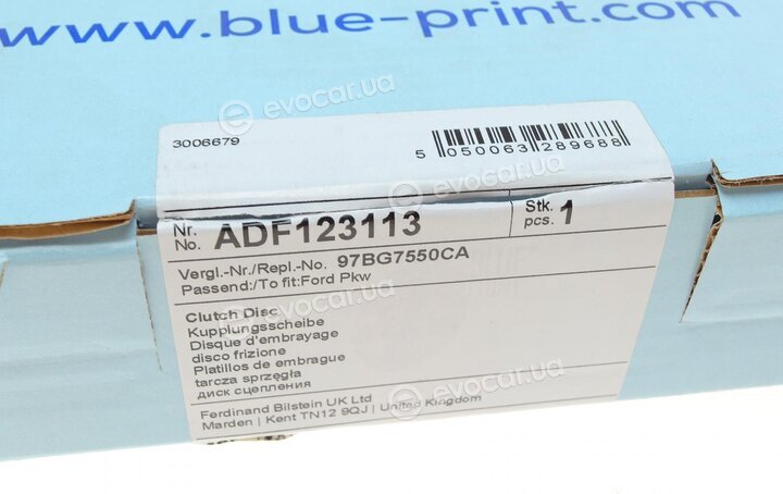 Blue Print ADF123113