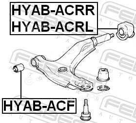 Febest HYAB-ACF