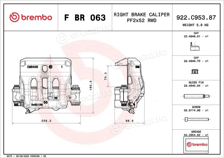 Brembo F BR 063