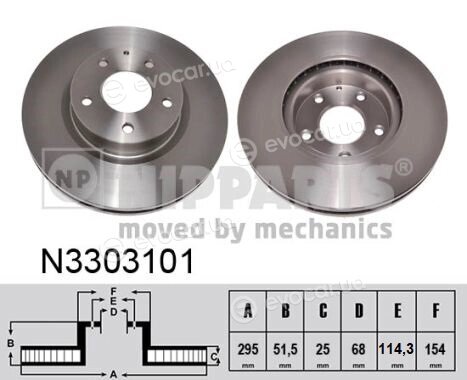 Nipparts N3303101