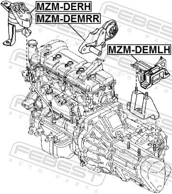 Febest MZM-DEMRR