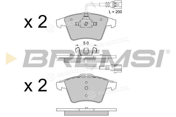 Bremsi BP3508