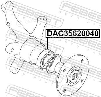 Febest DAC35620040