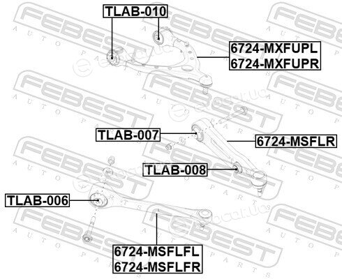 Febest 6724-MXFUPL
