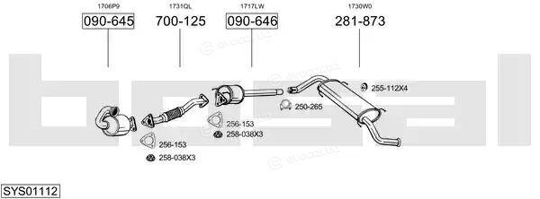 Bosal SYS01112