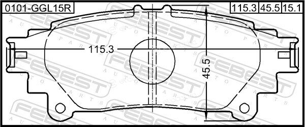 Febest 0101-GGL15R