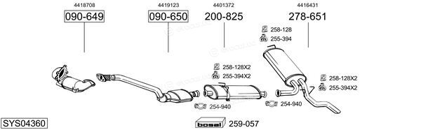 Bosal SYS04360