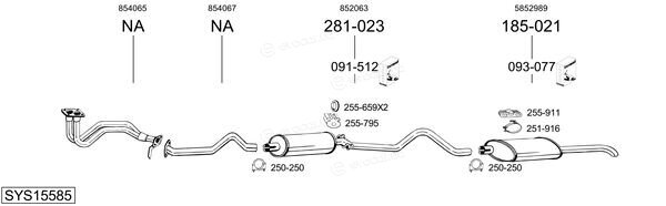 Bosal SYS15585