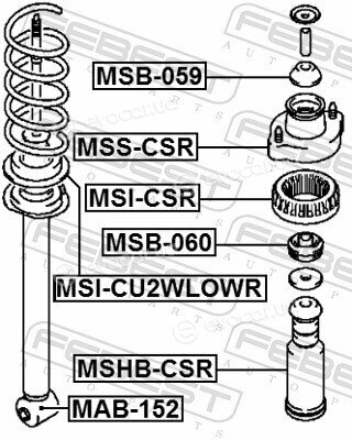 Febest MSHB-CSR