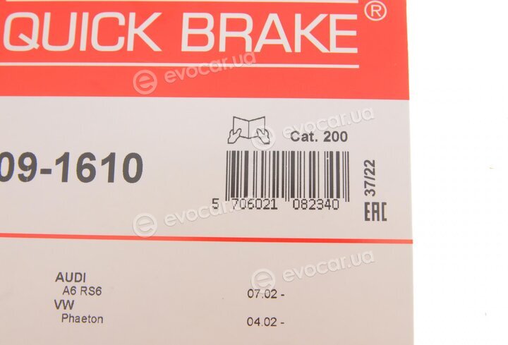 Kawe / Quick Brake 109-1610