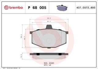 Brembo P 68 005