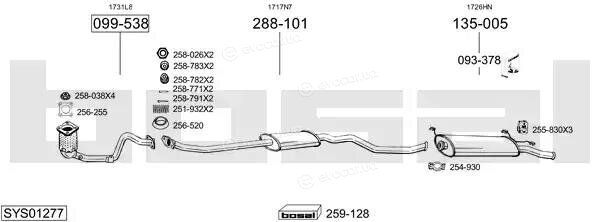 Bosal SYS01277