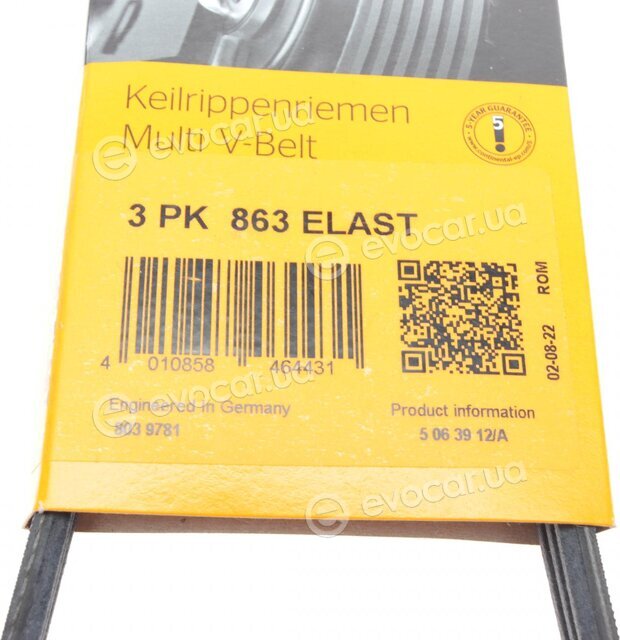 Continental 3PK863 ELAST