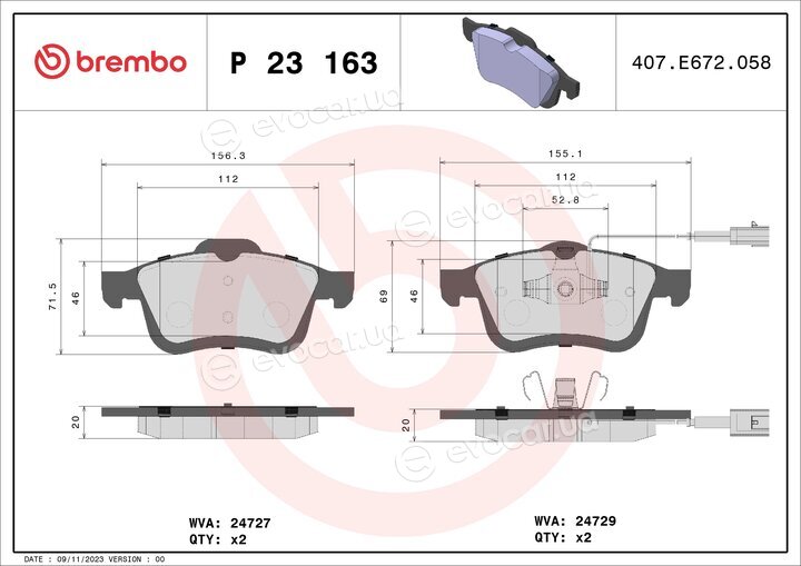 Brembo P 23 163