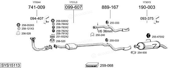 Bosal SYS15113