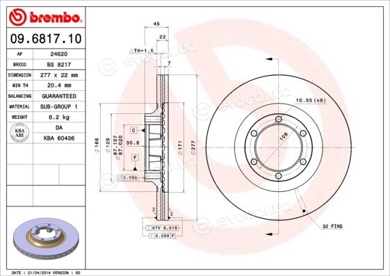 Brembo 09.6817.10