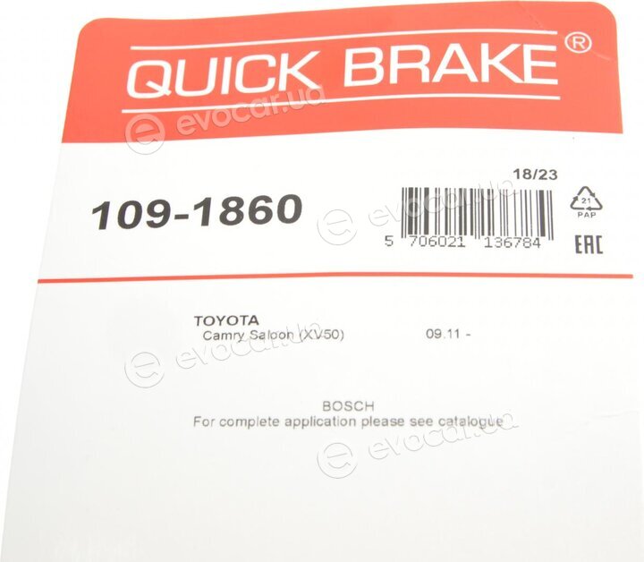 Kawe / Quick Brake 109-1860