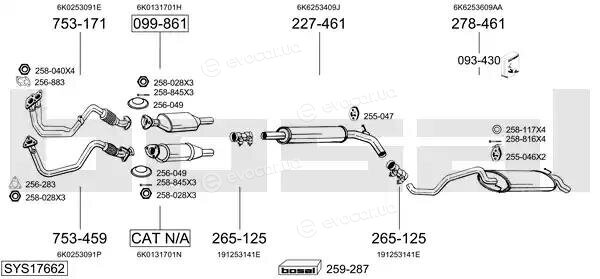 Bosal SYS17662