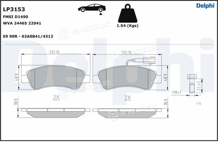 Delphi LP3153