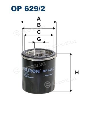 Filtron OP 629/2