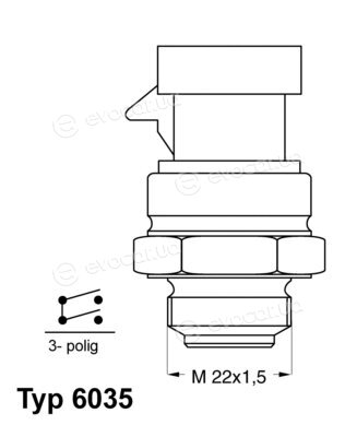 Wahler / BorgWarner 6035.92D