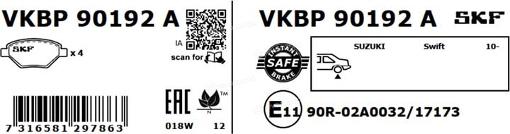 SKF VKBP 90192 A