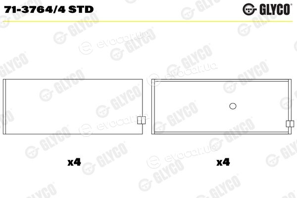 Glyco 71-3764/4 STD