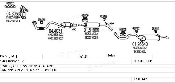 MTS C380442001630