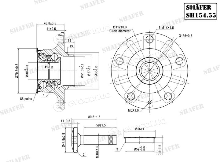 Shafer SH154.55K