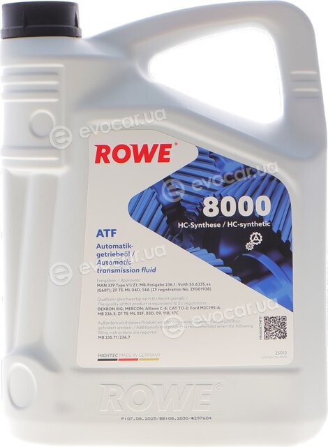 Rowe 25012-0050-99