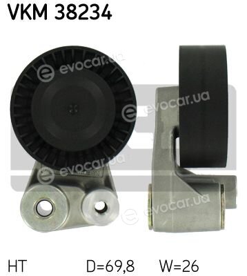 SKF VKM 38234