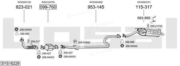 Bosal SYS16229