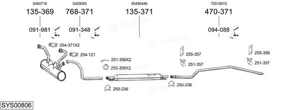 Bosal SYS00806