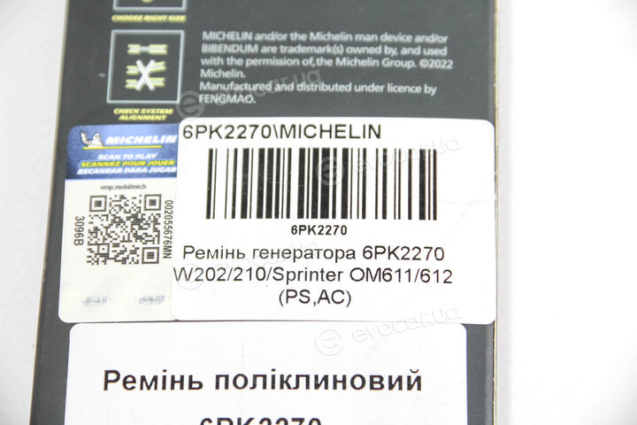 Michelin 6PK2270