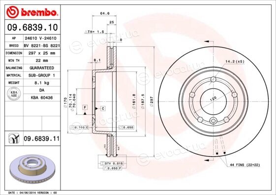 Brembo 09.6839.11
