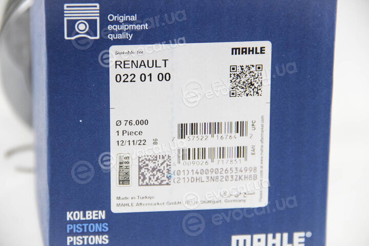 Mahle 022 01 00