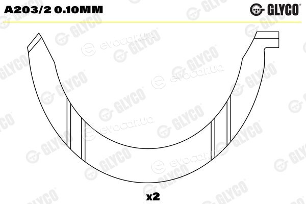 Glyco A203/2 0.10mm