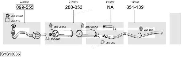 Bosal SYS13035