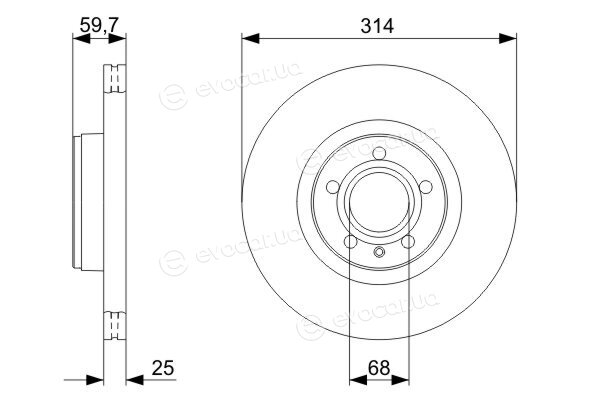 Bosch 0 986 479 C70