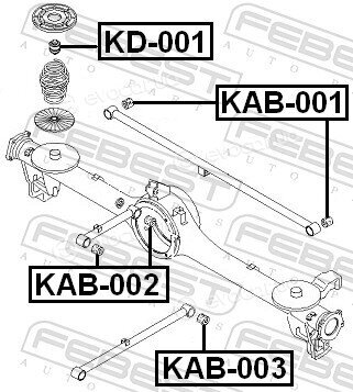 Febest KAB-001