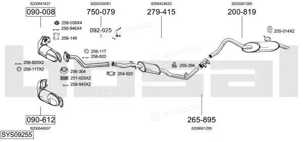 Bosal SYS09255