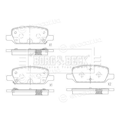 Borg & Beck BBP2863