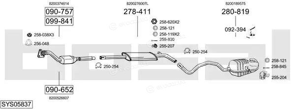 Bosal SYS05837