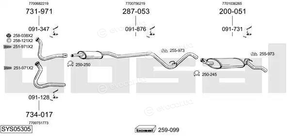 Bosal SYS05305