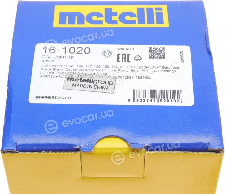 Metelli 16-1020