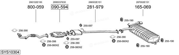 Bosal SYS10304