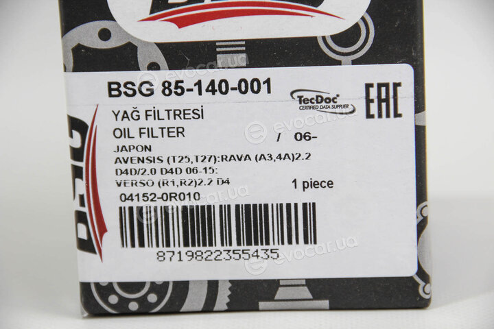 BSG BSG 85-140-001