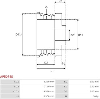 AS AP5074S