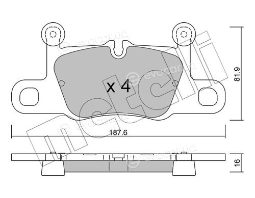 Metelli 22-1258-0