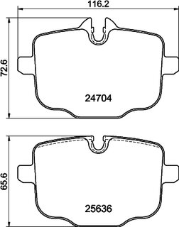 Hella Pagid 8DB 355 024-921